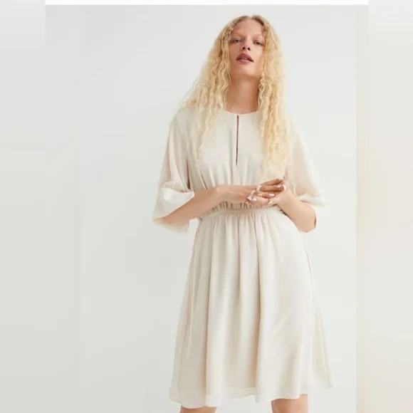 H&M Ivory Dress - Picture 1 of 5